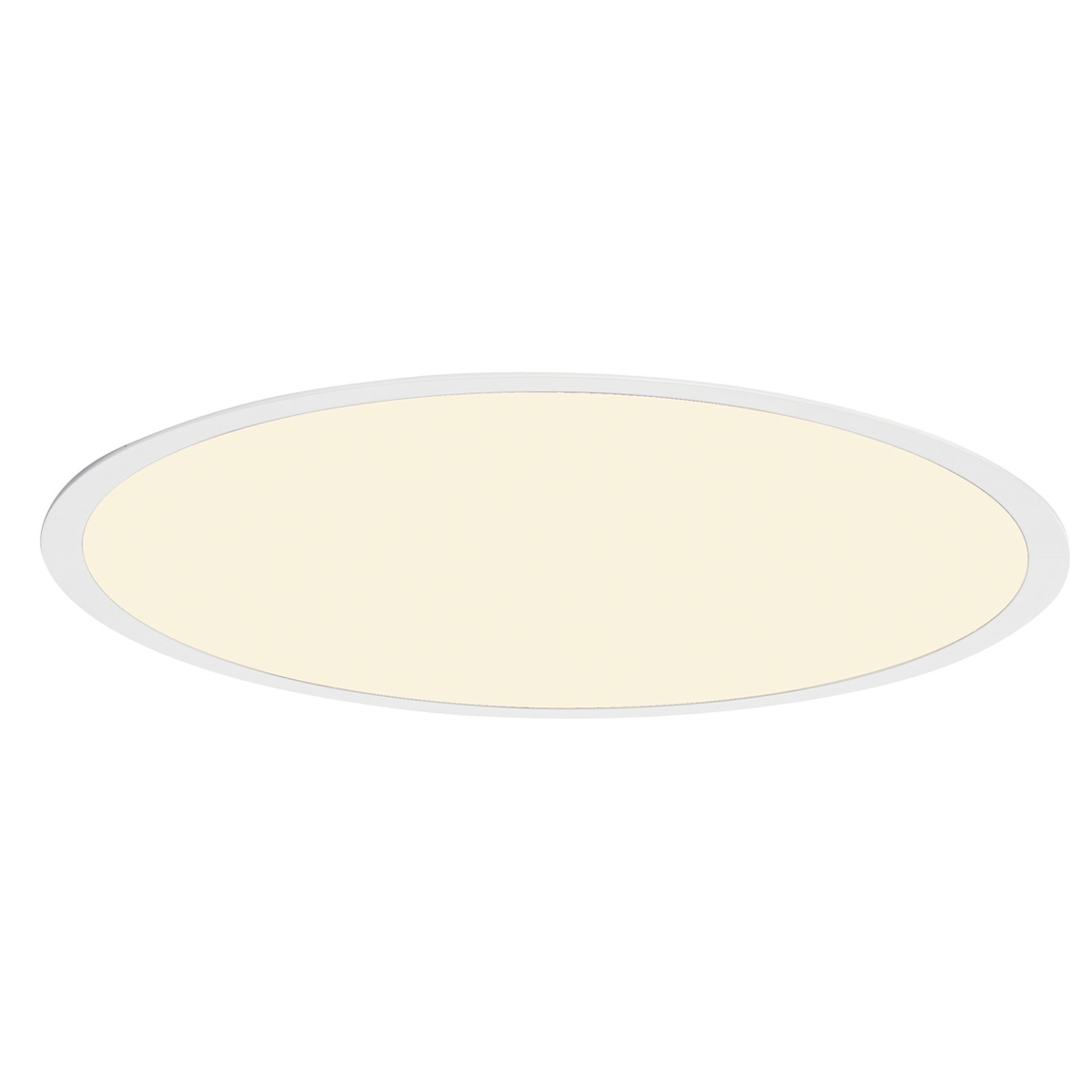 SLV 158663 PANEL 60 ROUND светильник встраиваемый 1000мА/1050мА с LED 40Вт, 3000К, 2630лм, 120°, без БП, белый