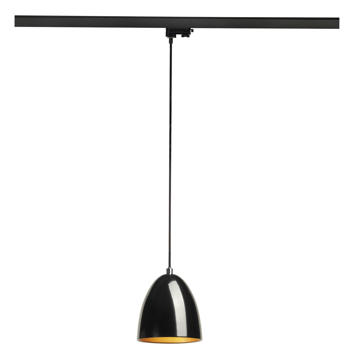 SLV 153140 3Ph, PARA CONE 14 светильник подвесной для лампы GU10 35Вт макс., черный/ золотой