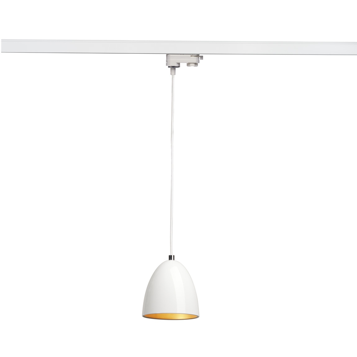 SLV 153141 3Ph, PARA CONE 14 светильник подвесной для лампы GU10 35Вт макс., белый/ золотой