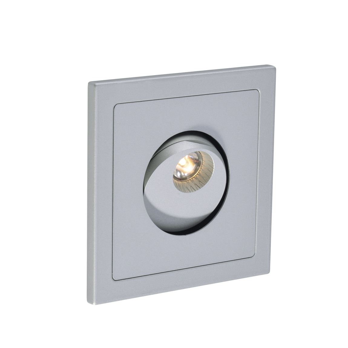 SLV 146214 PHO светильник встраиваемый 350мА 1Вт с LED 3000К, 90лм, 20°, CRI>90, серебристый