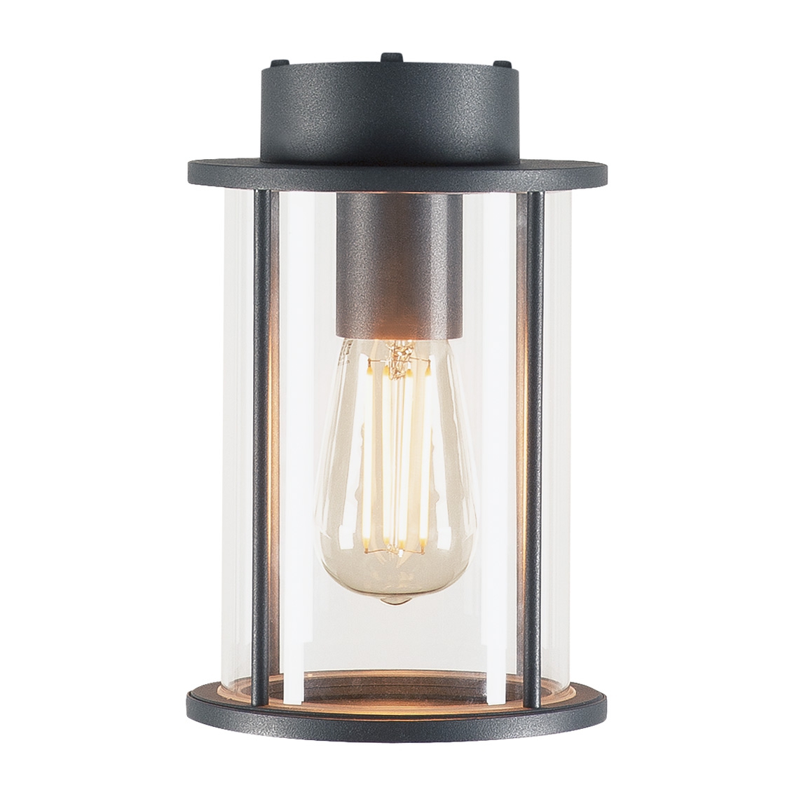 SLV 232055 PHOTONIA CL светильник потолочный IP44 для лампы E27 60Вт макс., антрацит / стекло прозрачное