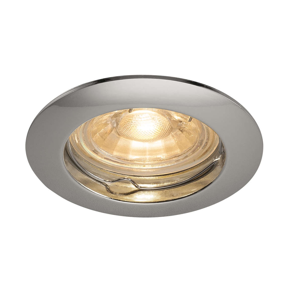 SLV 1000715 PIKA ROUND QPAR51 светильник встраиваемый для лампы GU10 50Вт макс., хром