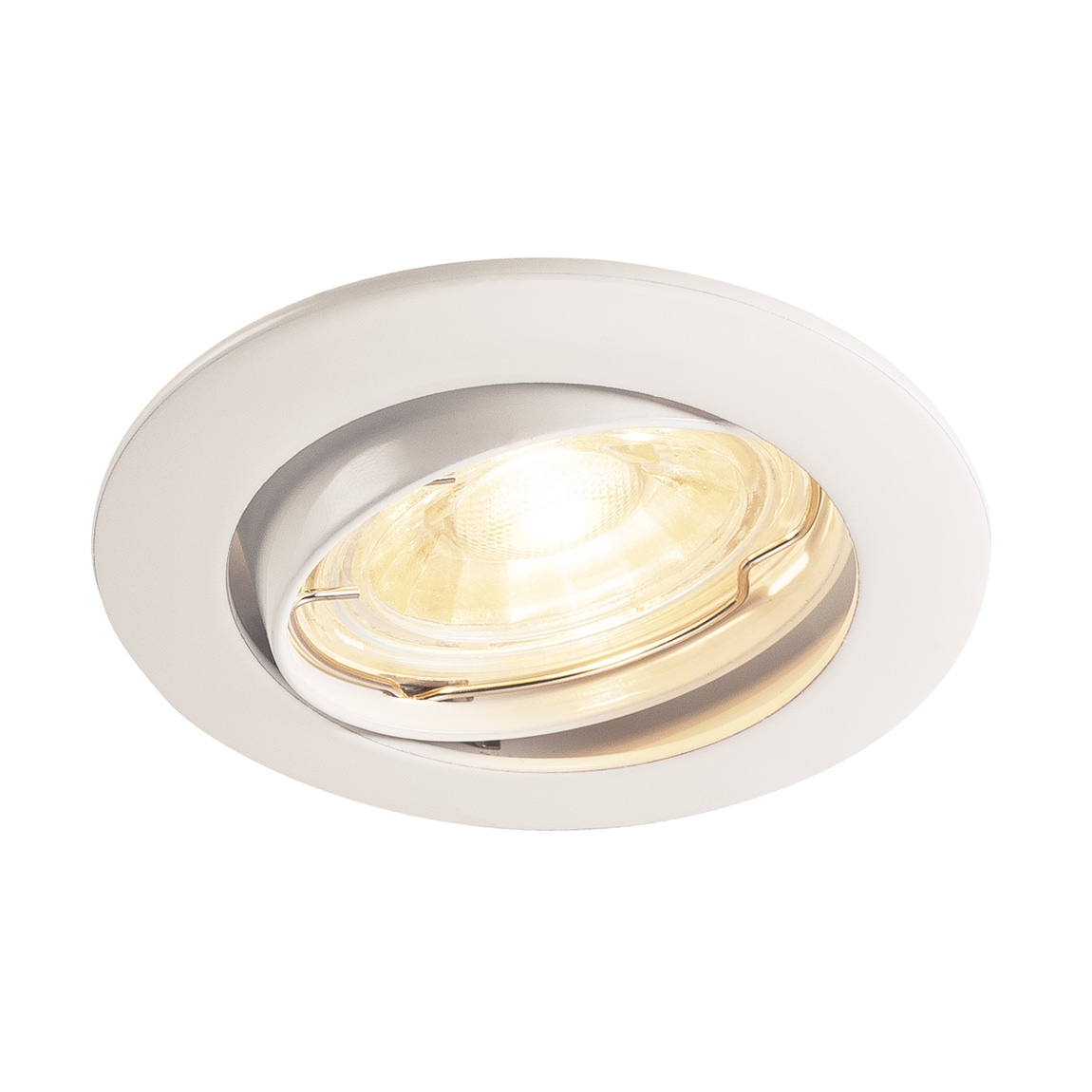 SLV 1000718 PIKA ROUND TURNO QPAR51 светильник встраиваемый для лампы GU10 50Вт макс., белый