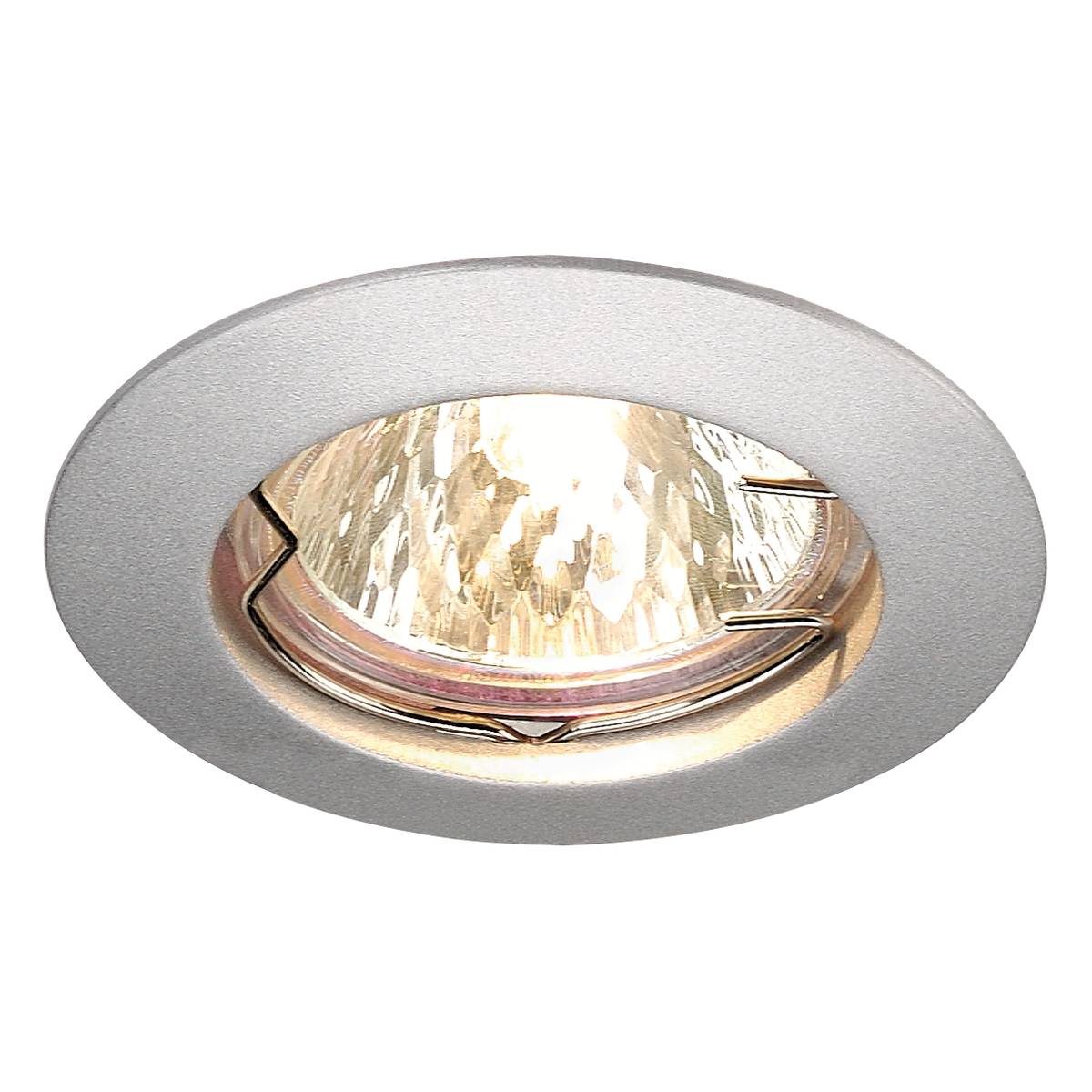 SLV 111189 PIKA светильник встраиваемый для лампы MR16 50Вт макс., серебристый