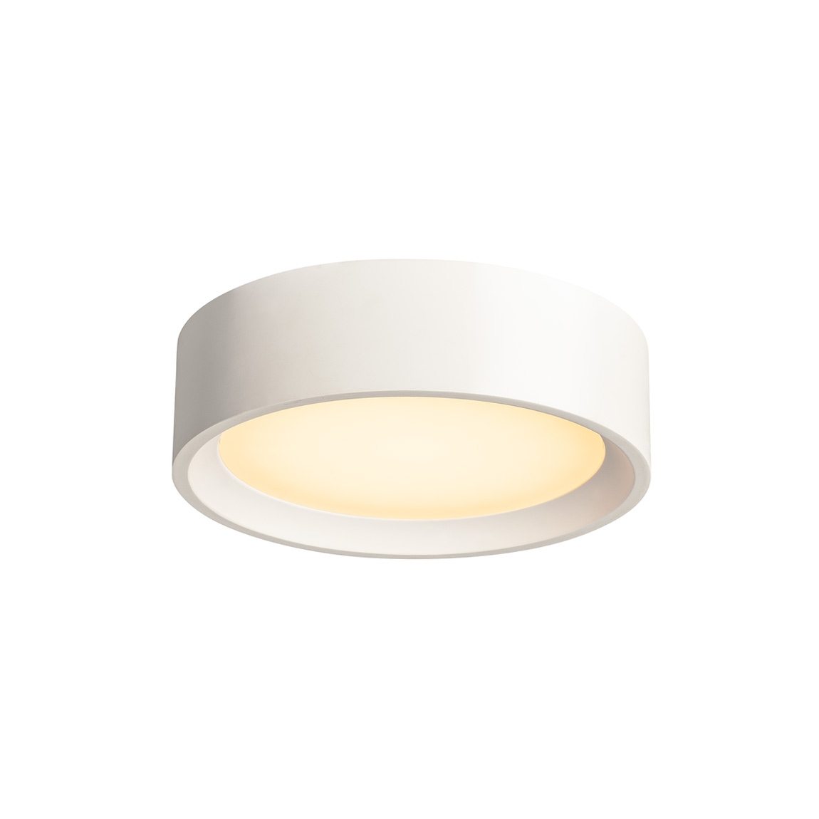 SLV 148005 PLASTRA ROUND LED CL-2 светильник потолочный 15Вт с LED 3000К, 990лм, белый гипс