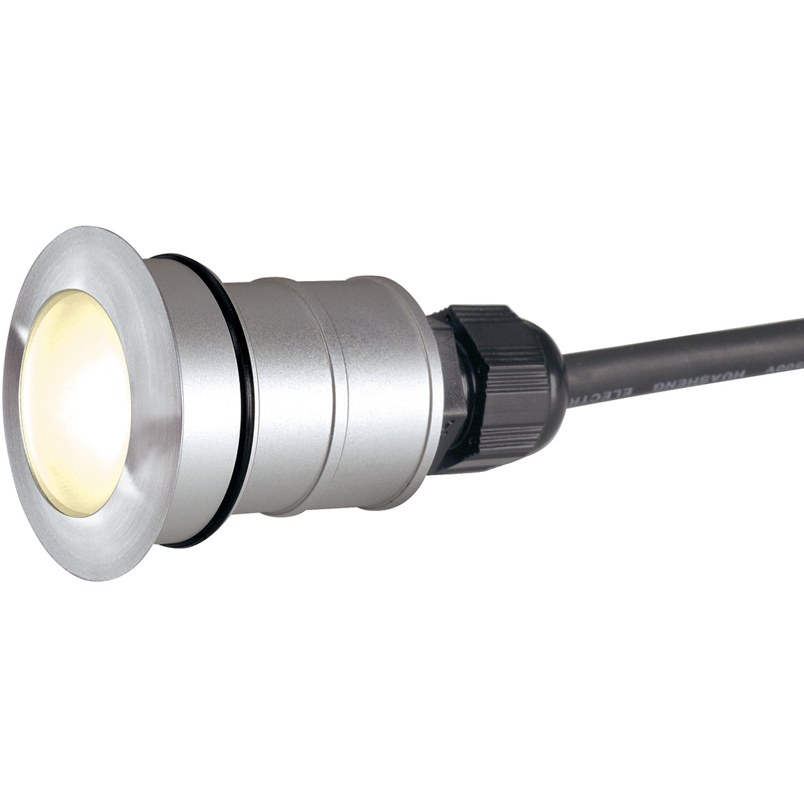 SLV 228332 POWER TRAIL-LITE ROUND светильник встраиваемый IP67 350мА 1.4Вт c LED 3000К, 45лм, 60°, сталь
