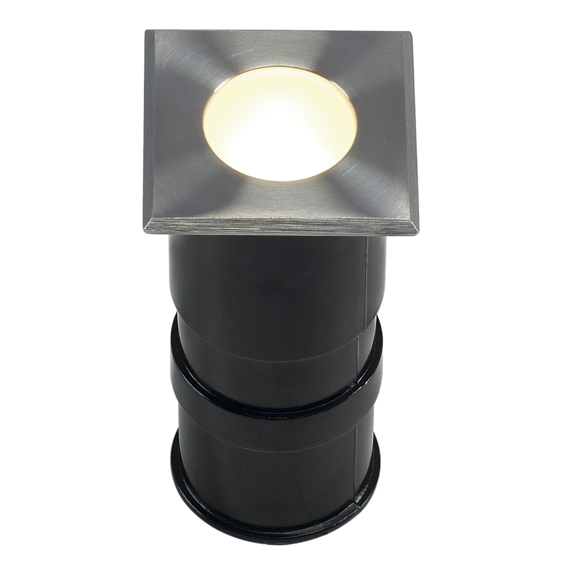 SLV 228342 POWER TRAIL-LITE SQUARE светильник встраиваемый IP67 350мА 1.4Вт c LED 3000К, 45лм, 60°, сталь