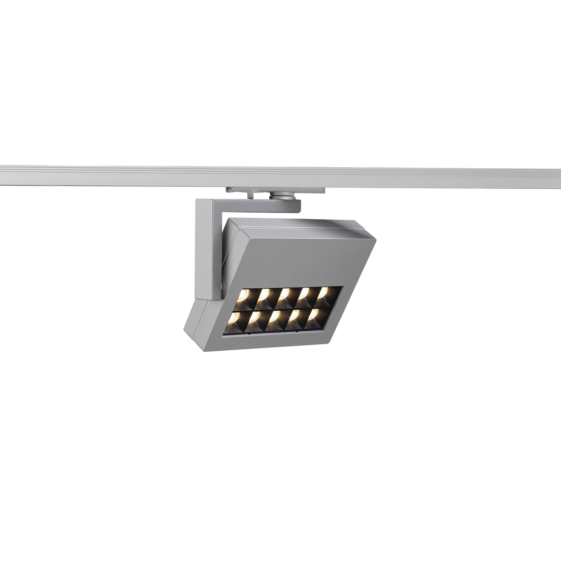 SLV 144064 1PHASE-TRACK, PROFUNO светильник 18Вт с LED 3000К, 960лм, 50°, CRI>90, серебристый