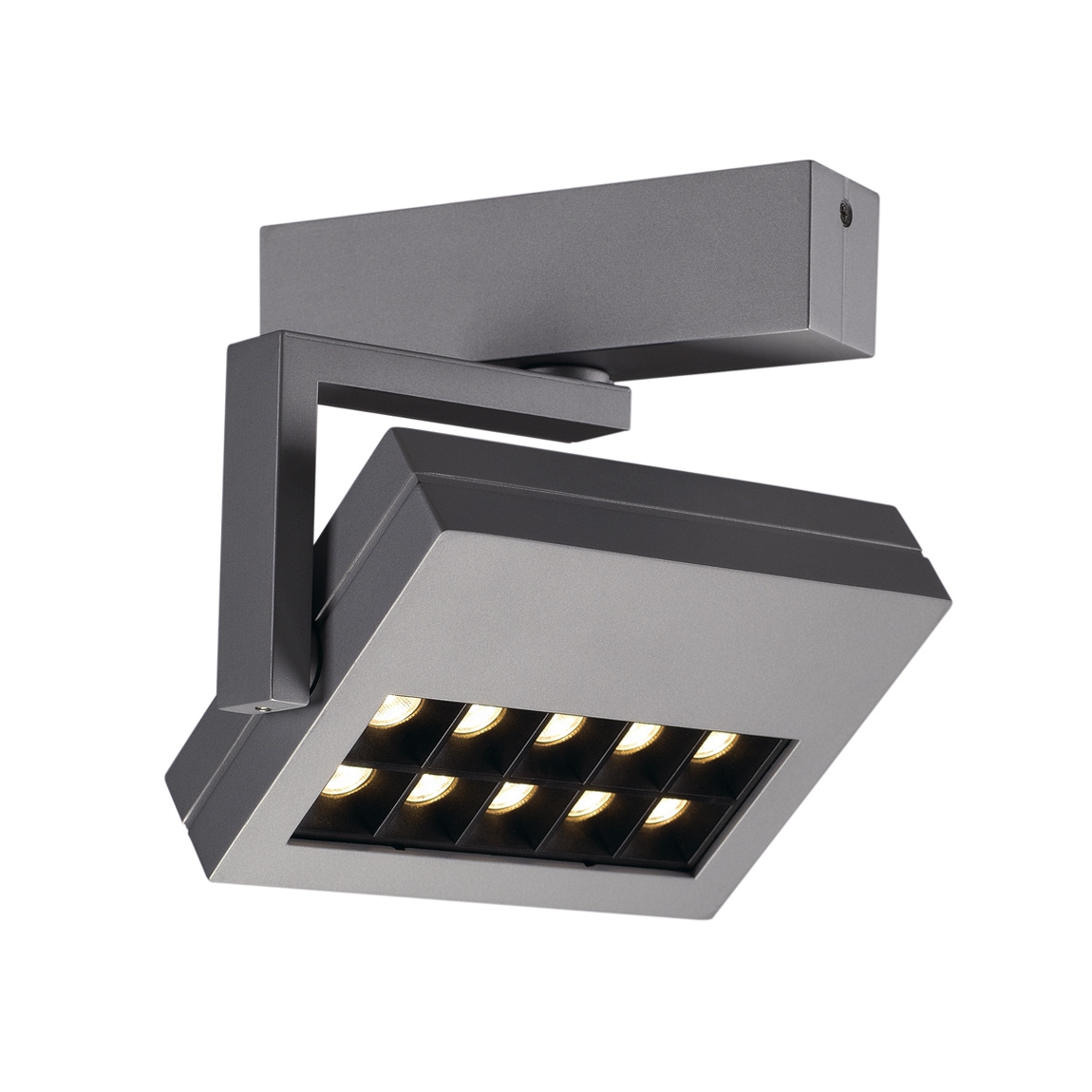 SLV 147394 PROFUNO CW светильник накладной 18Вт с LED 3000К, 960лм, 60°, CRI>90, серебристый