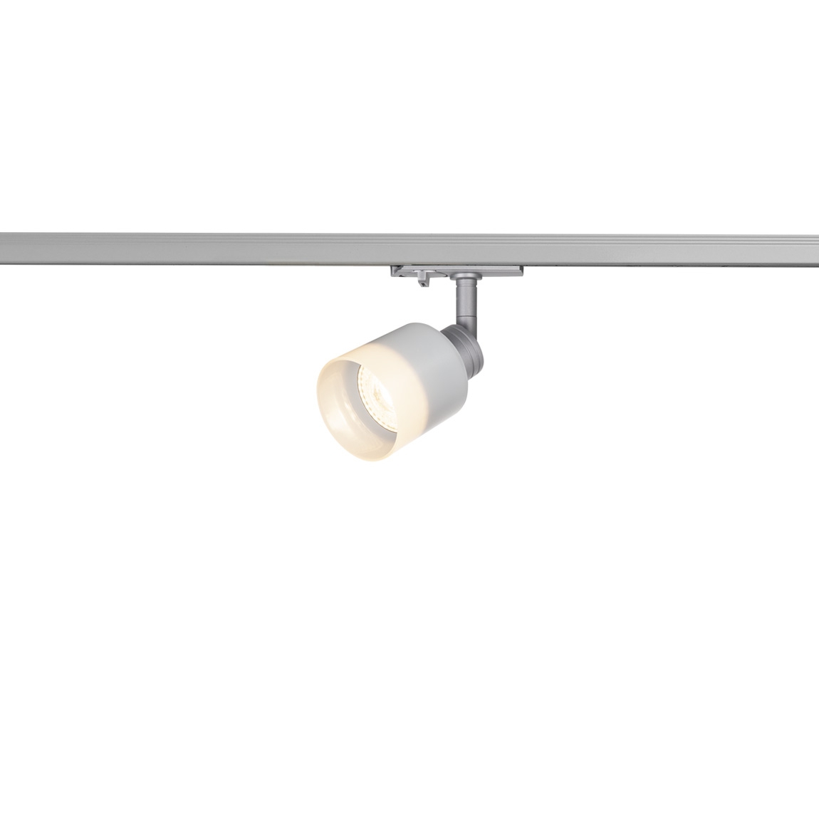 SLV 1001870 1PHASE-TRACK, PURI GLASS светильник для лампы GU10 50Вт макс., серебристый/ стекло матовое