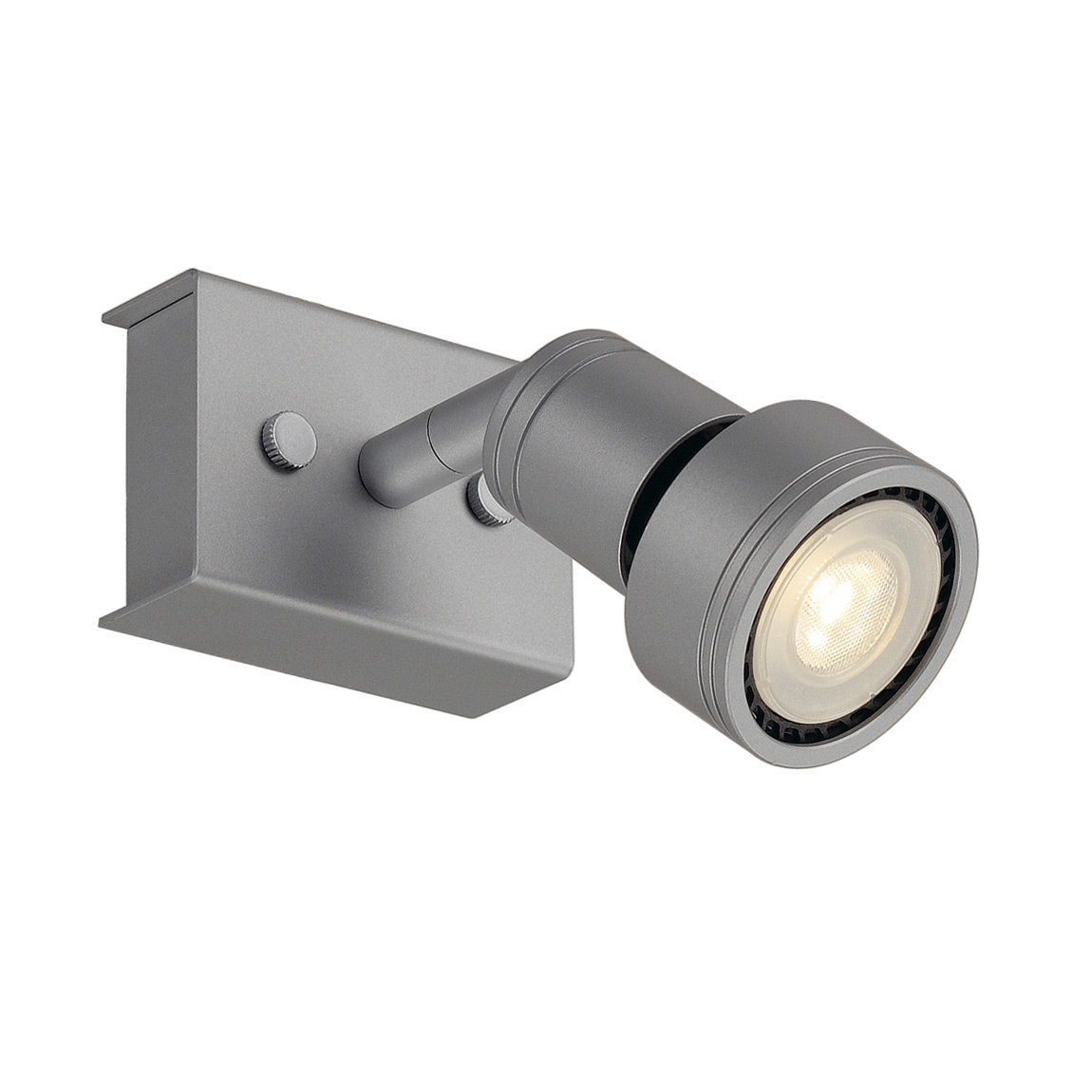 SLV 147364 PURI SINGLE CW светильник накладной для лампы GU10 50Вт макс., серебристый