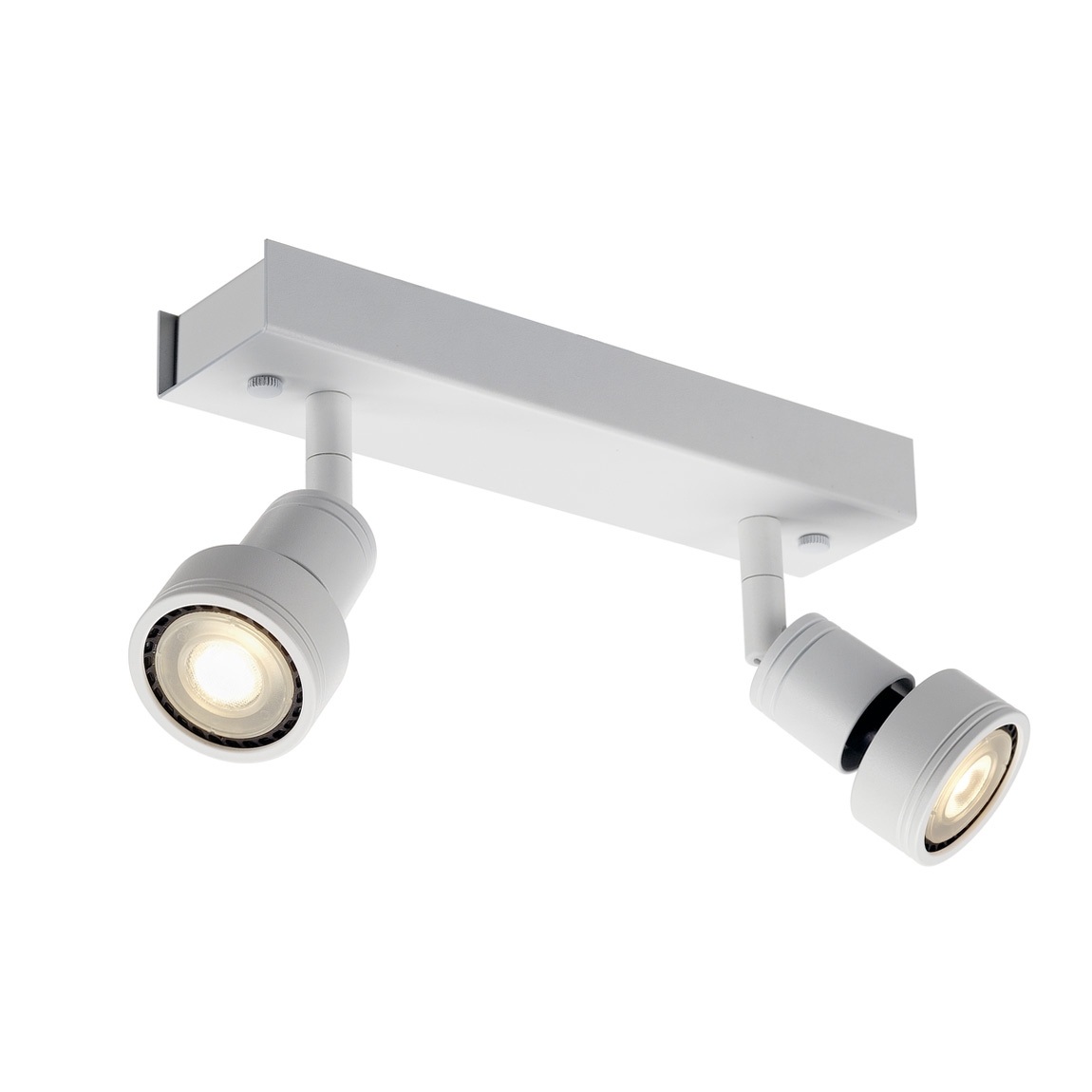 SLV 147371 PURI DOUBLE CW светильник накладной для 2-х ламп GU10 по 50Вт макс., белый