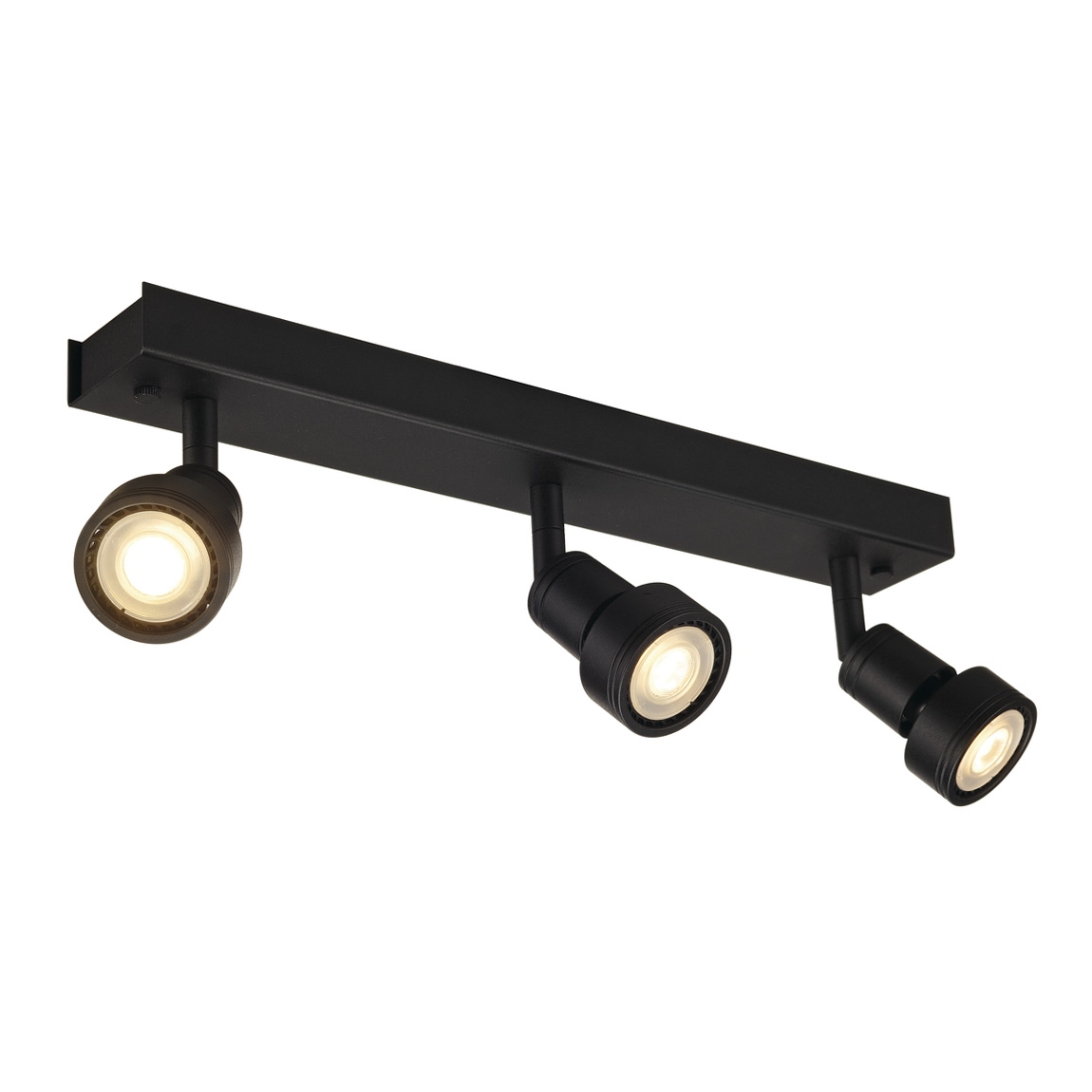 SLV 147380 PURI TRIPLE CW светильник накладной для 3-х ламп GU10 по 50Вт макс., черный