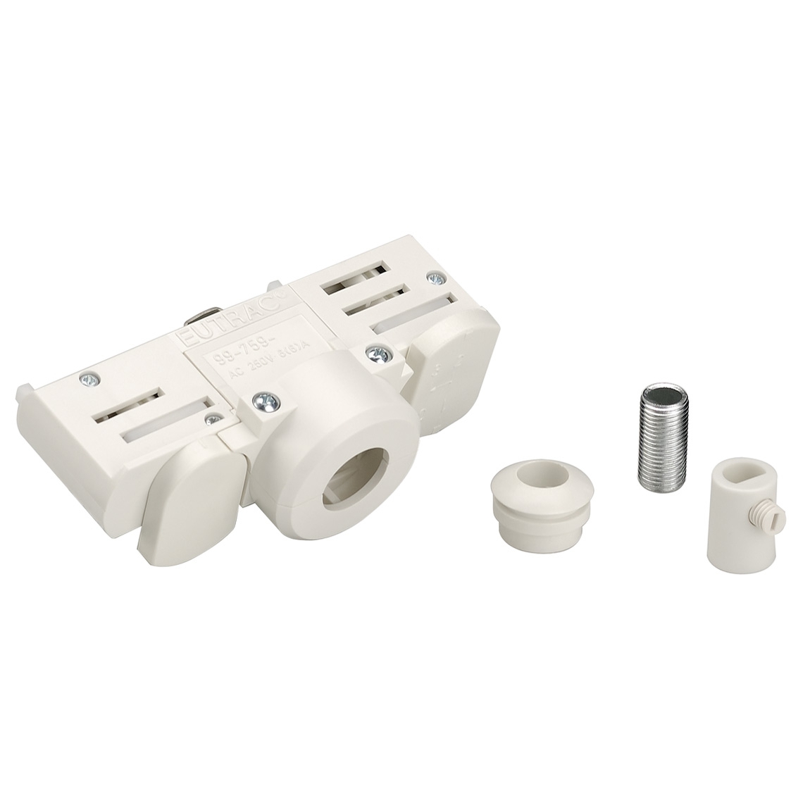 SLV 145991 3Ph | EUTRAC®, адаптер электрический, 10А макс., 5кг макс., белый
