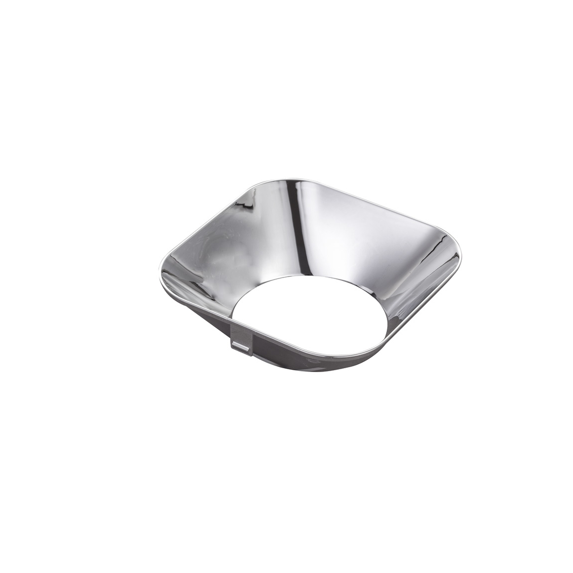 SLV 1001836 RENISTO SQUARE L, COVER панель фронтальная, серебристый