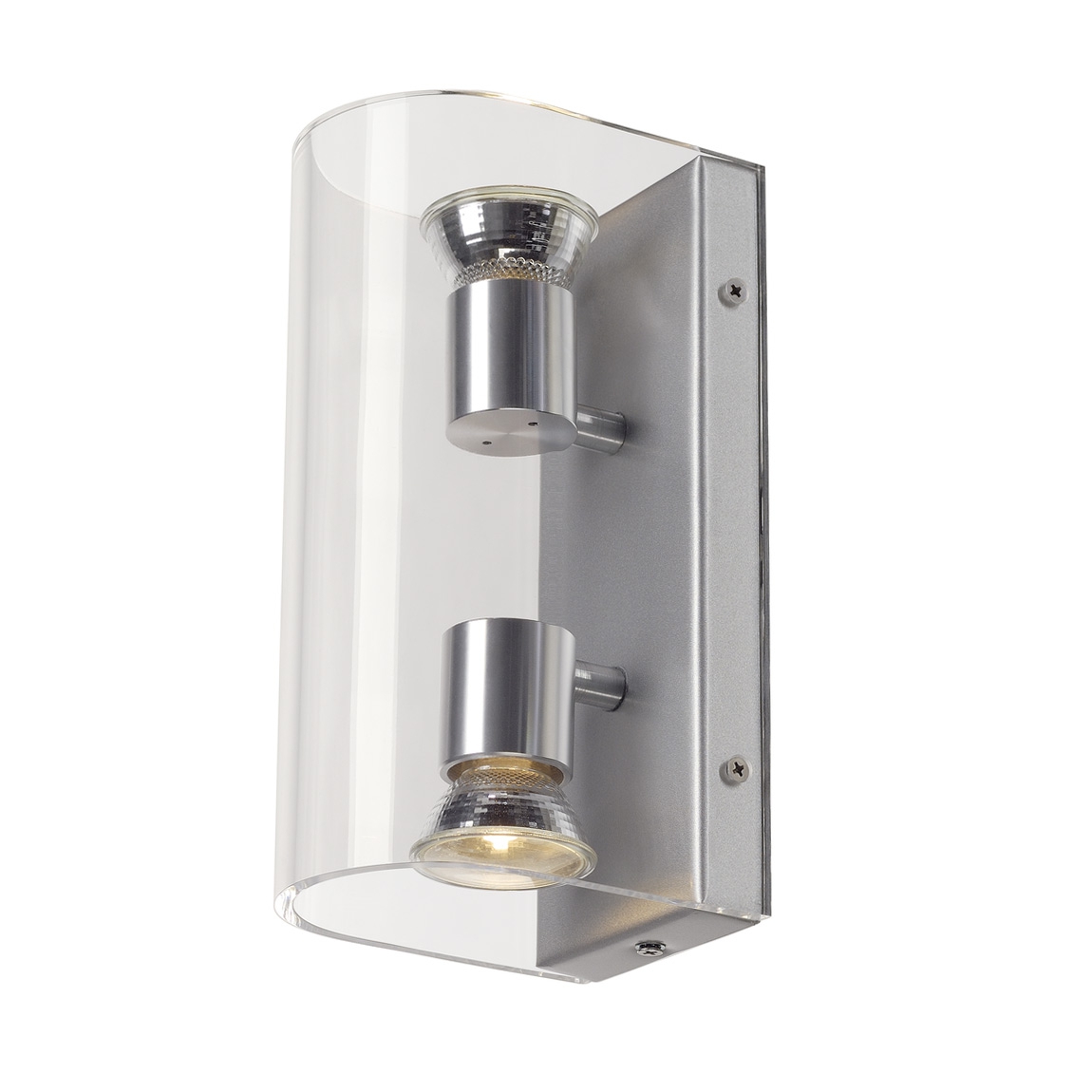 SLV 147585 RETROSIX GU10 WALL UP-DOWN светильник настенный для 2-х ламп GU10 по 50Вт макс., прозрачный