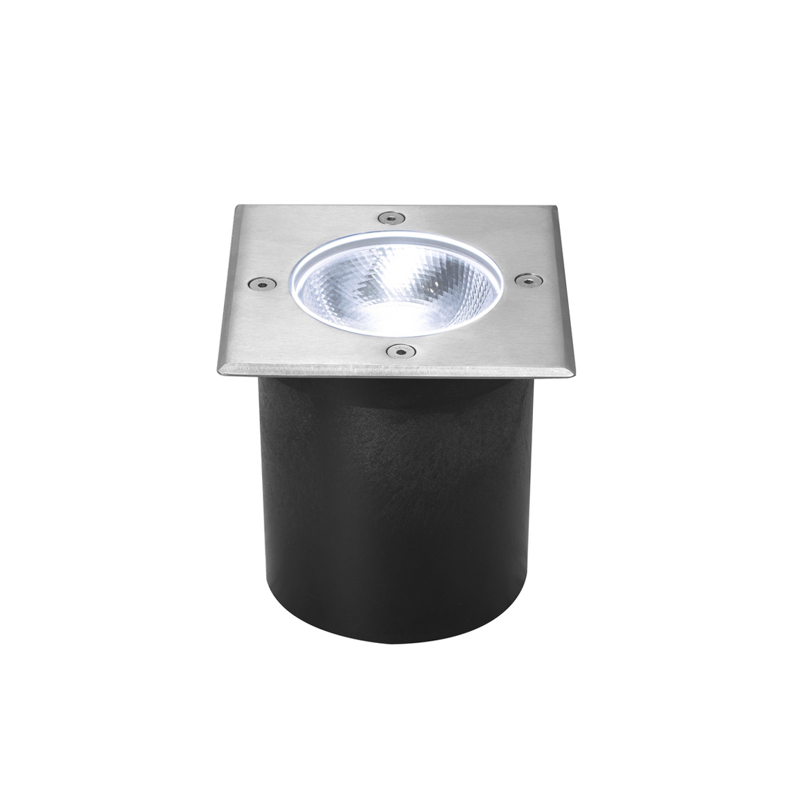 SLV 1002186 ROCCI SQUARE светильник встраиваемый IP67 9.8Вт c LED 4000К, 630лм, 20°, сталь