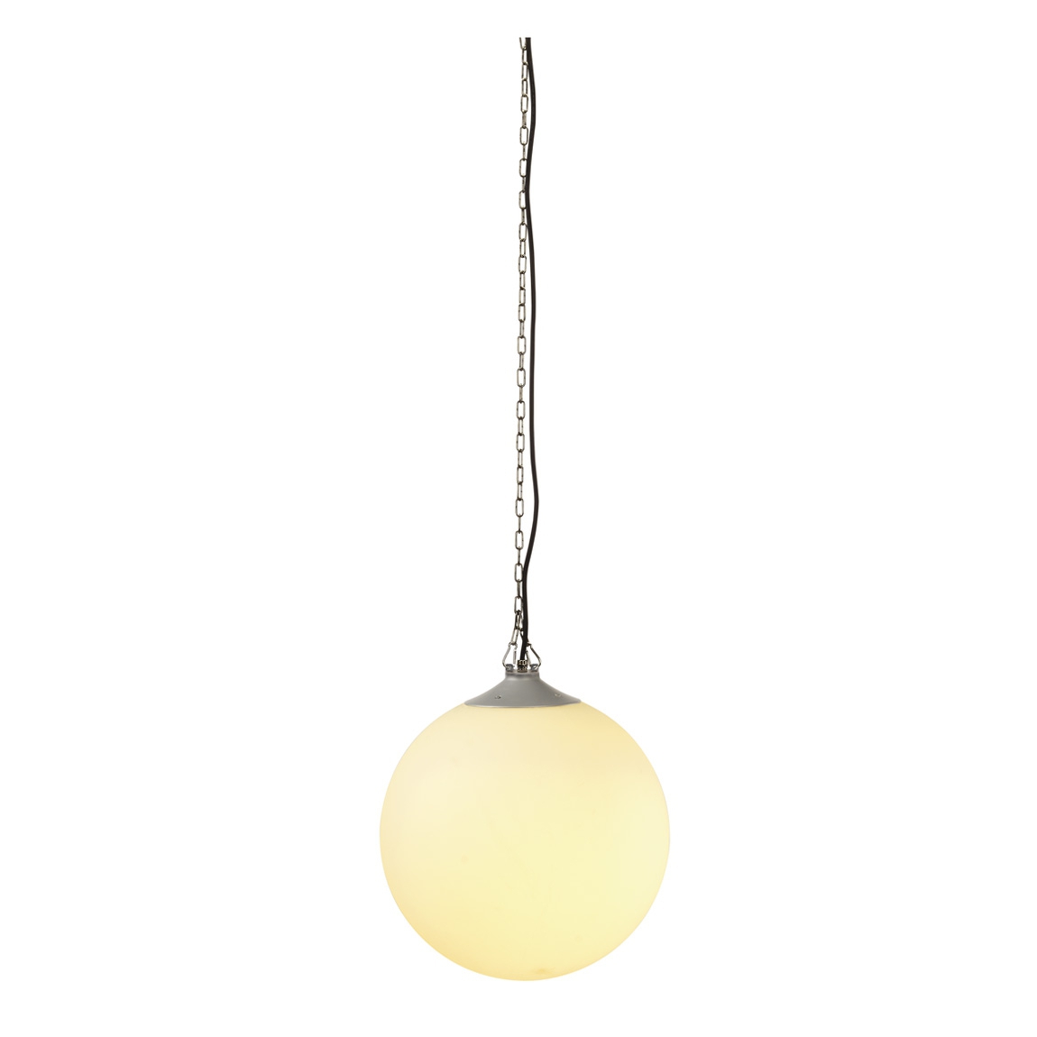 SLV 228052 ROTOBALL SWING 50 светильник подвесной IP44 для лампы E27 24Вт макс., белый/ серебристый