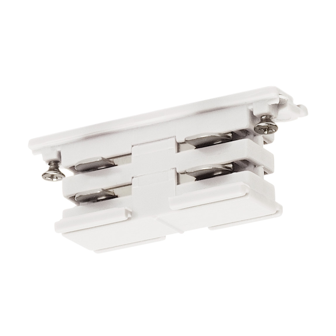 SLV 1001381 3Ph | S-TRACK, коннектор прямой внутренний электрический, 16А макс., белый RAL9016 (ex 175071)
