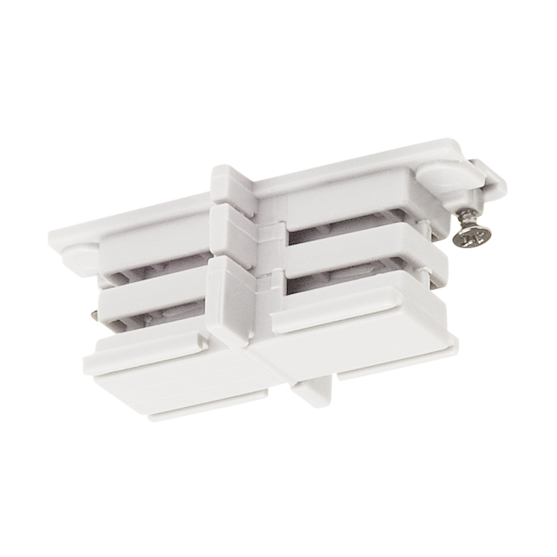 SLV 1001382 3Ph | S-TRACK, коннектор прямой внутренний изолирующий, белый RAL9016 (ex 175081)