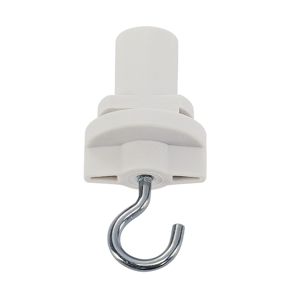 SLV 1001393 3Ph | S-TRACK, адаптер с крюком, белый RAL9016 (ex 175191)