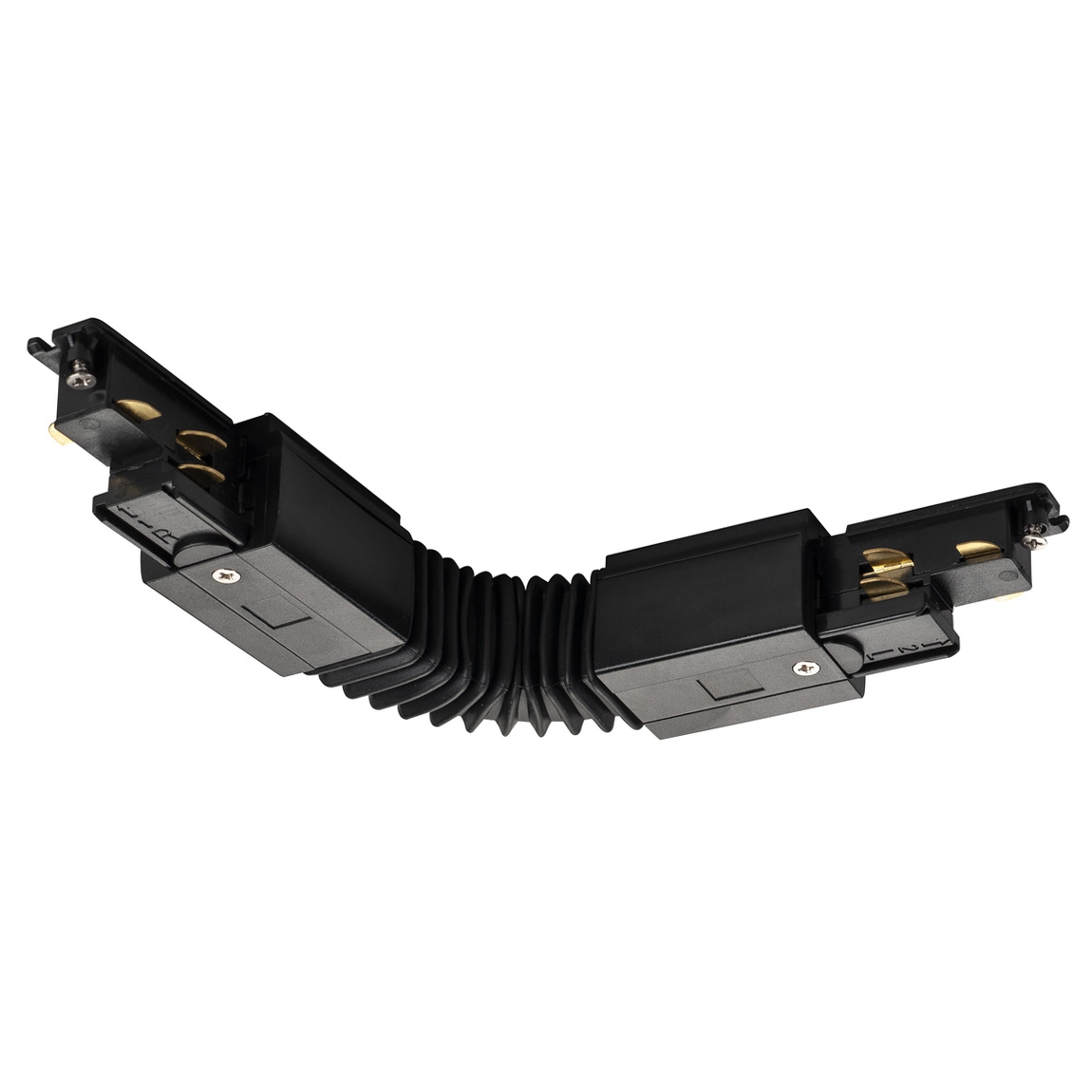 SLV 1002645 S-TRACK DALI, коннектор гибкий с разъёмами питания, 16А макс., черный