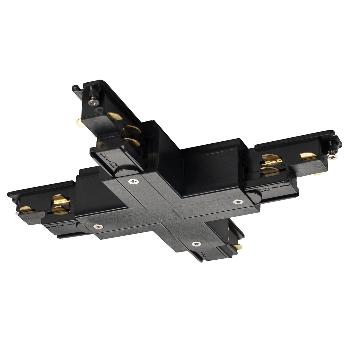 SLV 1002655 S-TRACK DALI, X-коннектор с разъёмом питания, черный