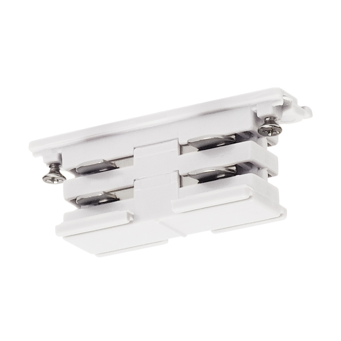 SLV 175071 3Ph | S-TRACK, коннектор прямой внутренний электрический, 16А макс., белый