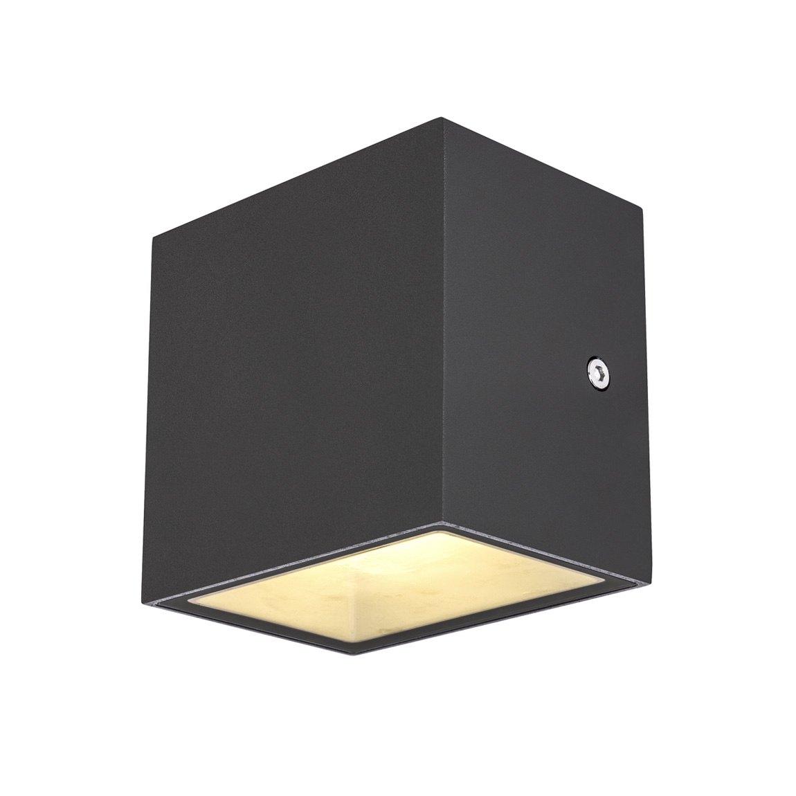 SLV 1002032 SITRA CUBE LED светильник настенный IP44 10Вт с LED 3000К, 2х 560лм, 2х 90°, антрацит