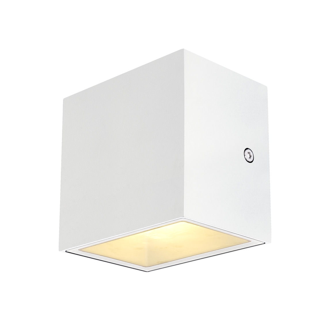 SLV 1002033 SITRA CUBE LED светильник настенный IP44 10Вт с LED 3000К, 2х 560лм, 2х 90°, белый