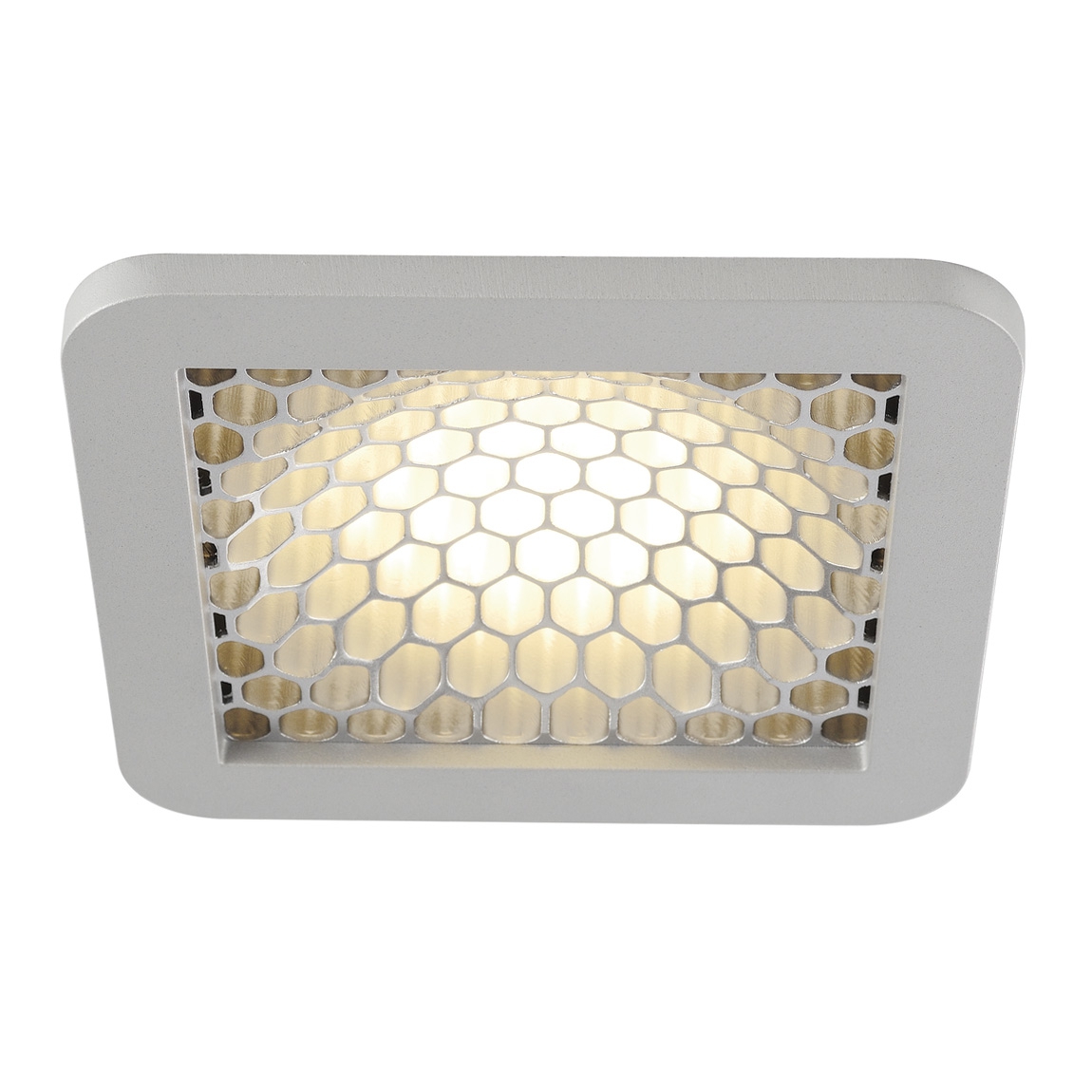 SLV 162604 SKALUX COMB светильник встраиваемый с 48 SMD LED 18.7Вт, 3000К, 800lm, 55°, серебристый