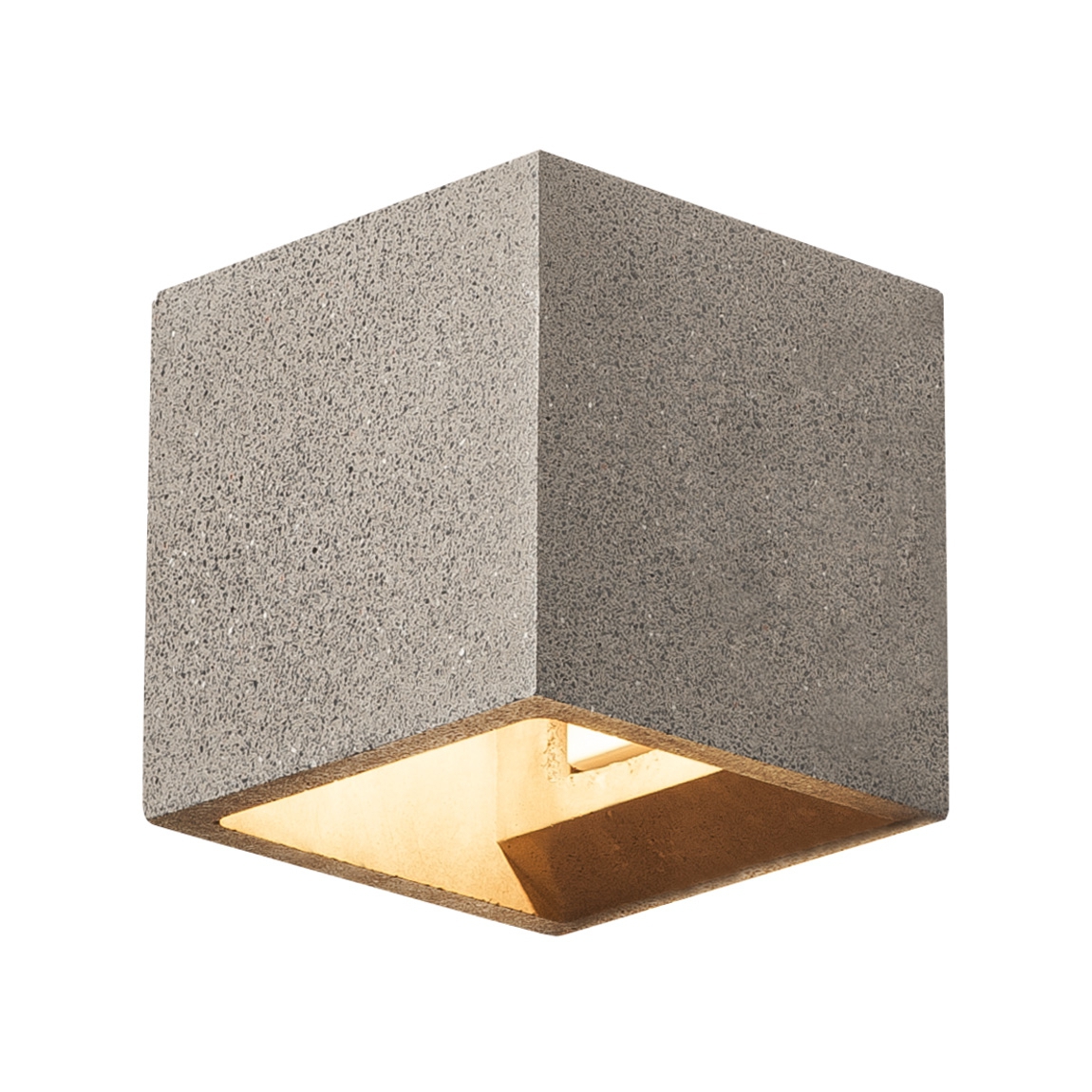 SLV 1000911 SOLID CUBE светильник настенный для лампы QT14 G9 25Вт макс., черный песчаник