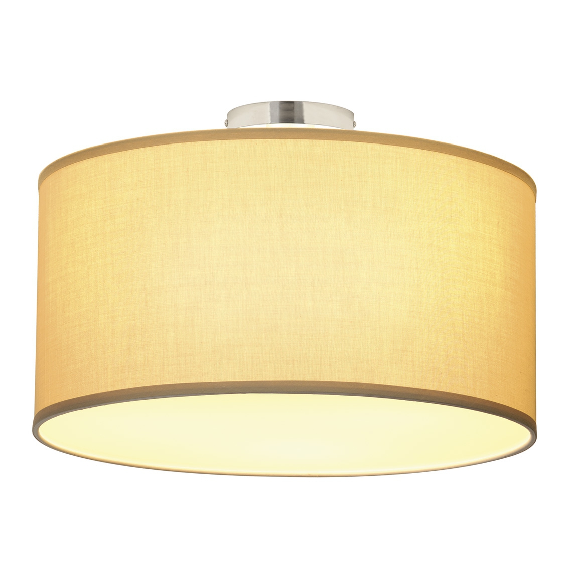 SLV 155373 SOPRANA CL-1 светильник потолочный для 3-х ламп E27 по 60Вт макс., хром/ бежевый