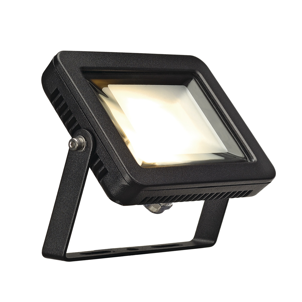 SLV 232800 SPOODI 15 светильник накладной IP55 10Вт с LED 3000К, 760лм, 90°, кабель 2м с вилкой, черный