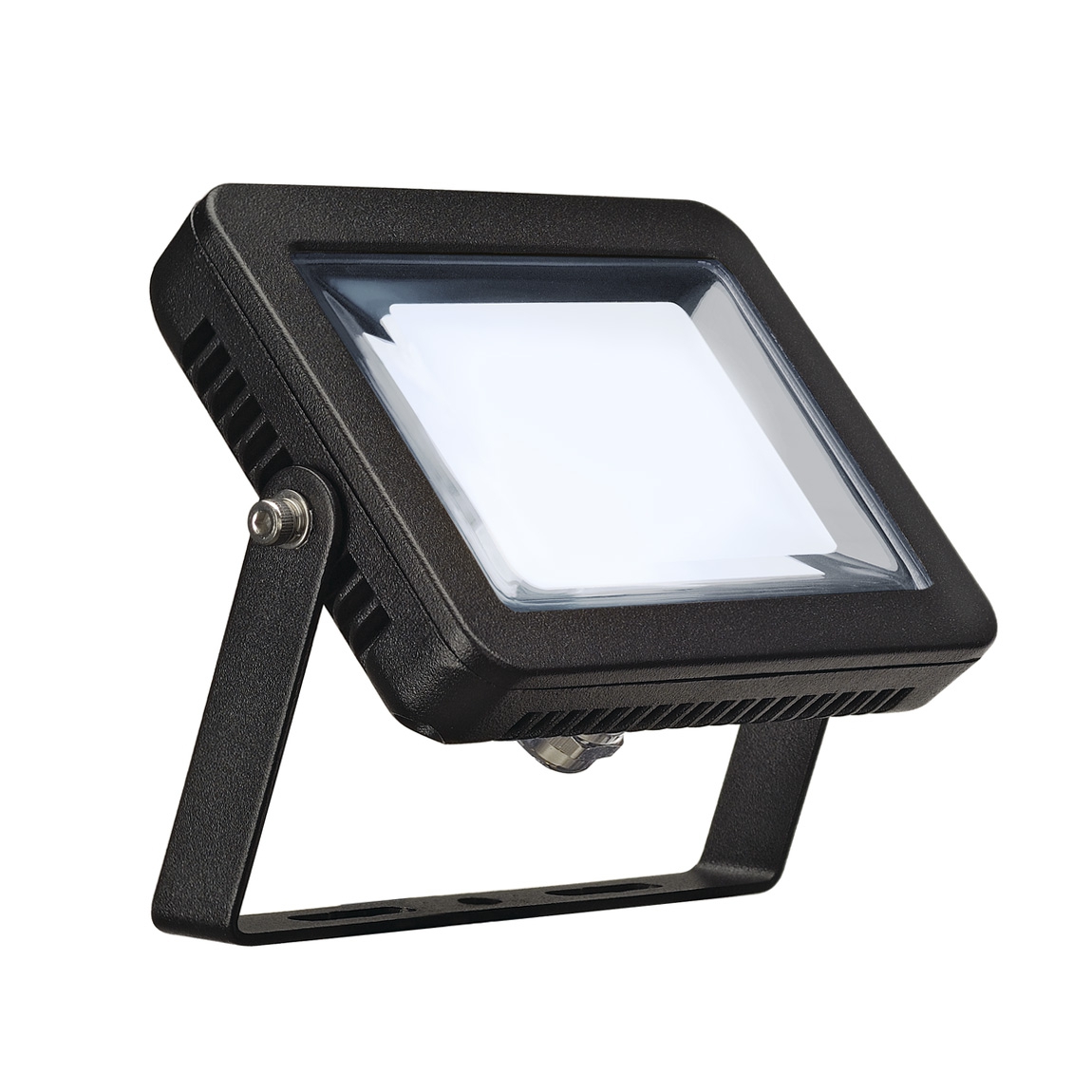 SLV 232810 SPOODI 15 светильник накладной IP55 10Вт с LED 4000К, 830лм, 90°, кабель 2м с вилкой, черный