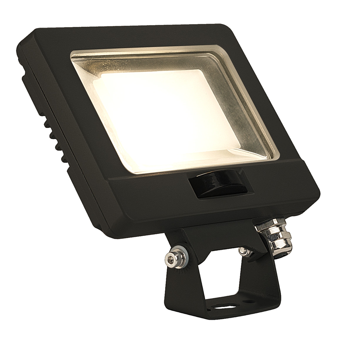 SLV 232860 SPOODI SENSOR 14 светильник IP65 11Вт с LED 3000К, 800лм, 90°, датч. движ. с ПДУ, кабель 2м, черный