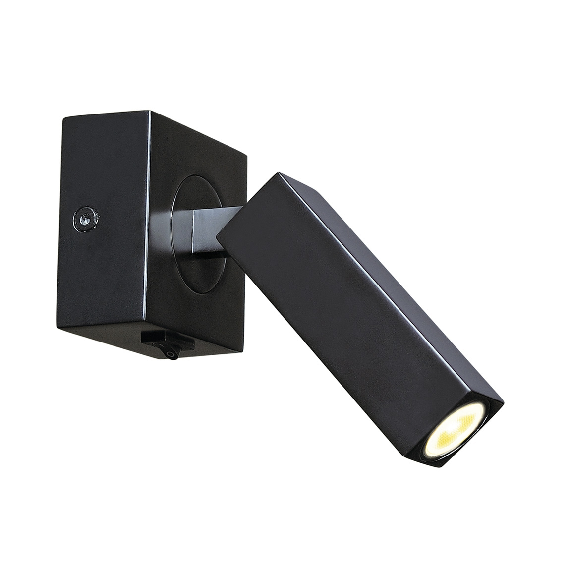 SLV 1000324 STIX светильник накладной 4.5Вт с выключателем и LED 3000К, 185лм, 30°, черный (ex 146270)