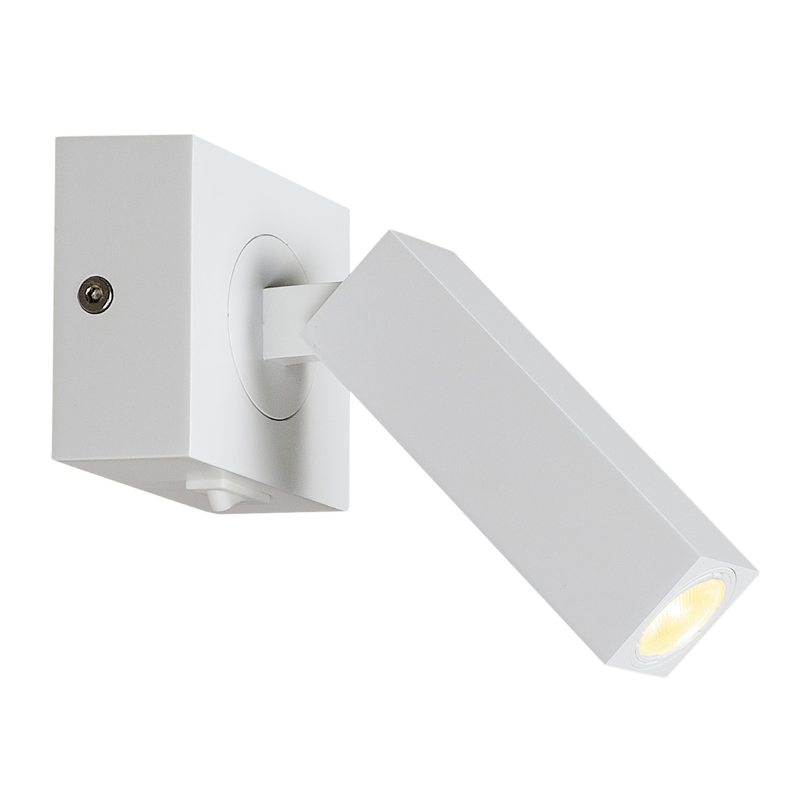 SLV 1000325 STIX светильник накладной 4.5Вт с выключателем и LED 3000К, 185лм, 30°, белый (ex 146271)