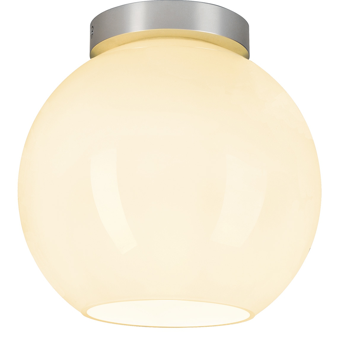 SLV 134221 SUN CEILING светильник потолочный для лампы E27 75Вт макс., алюминий / стекло белое