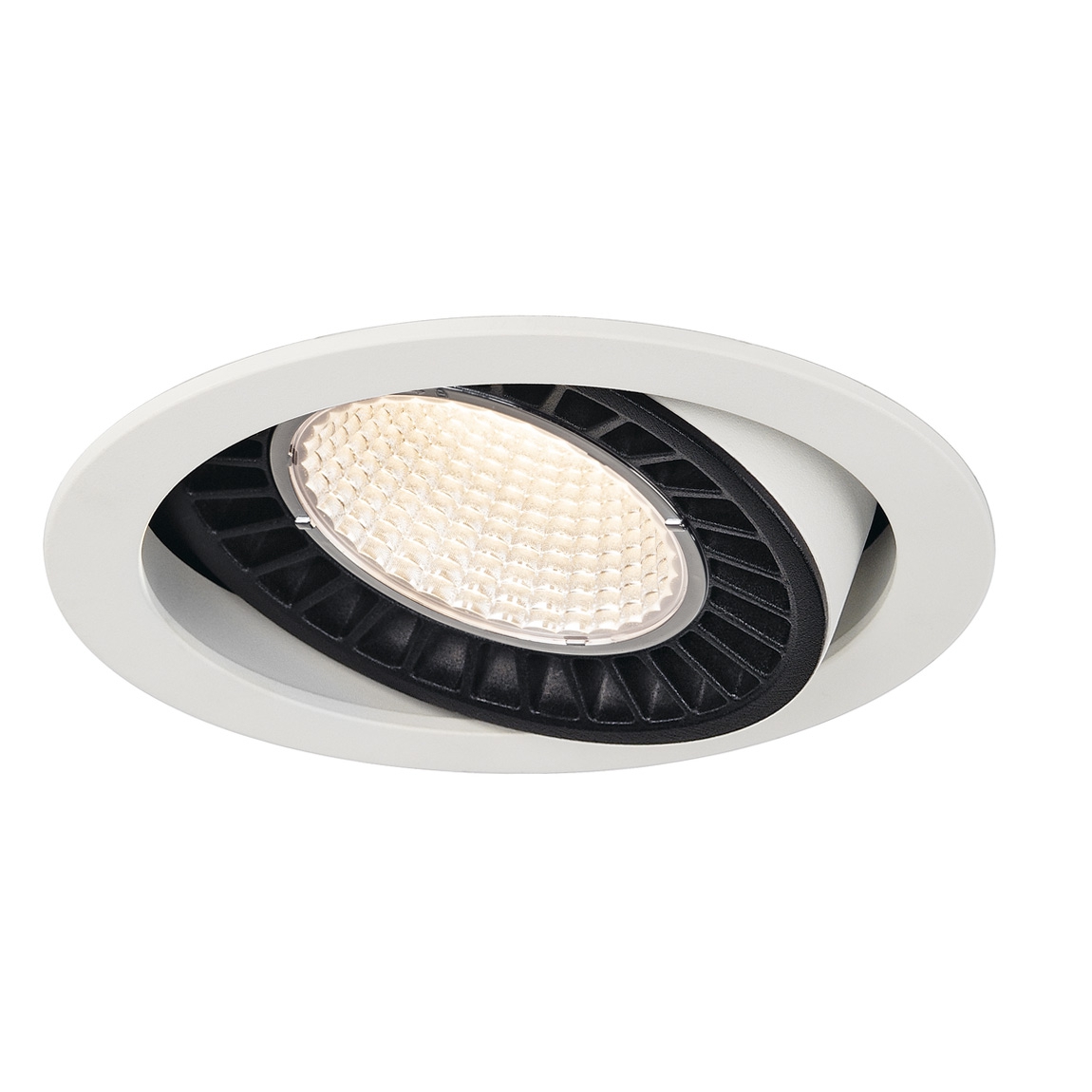 SLV 118111 SUPROS DL светильник встраиваемый 36Вт с БП и LED 3000К, 3100лм, 60°, черный