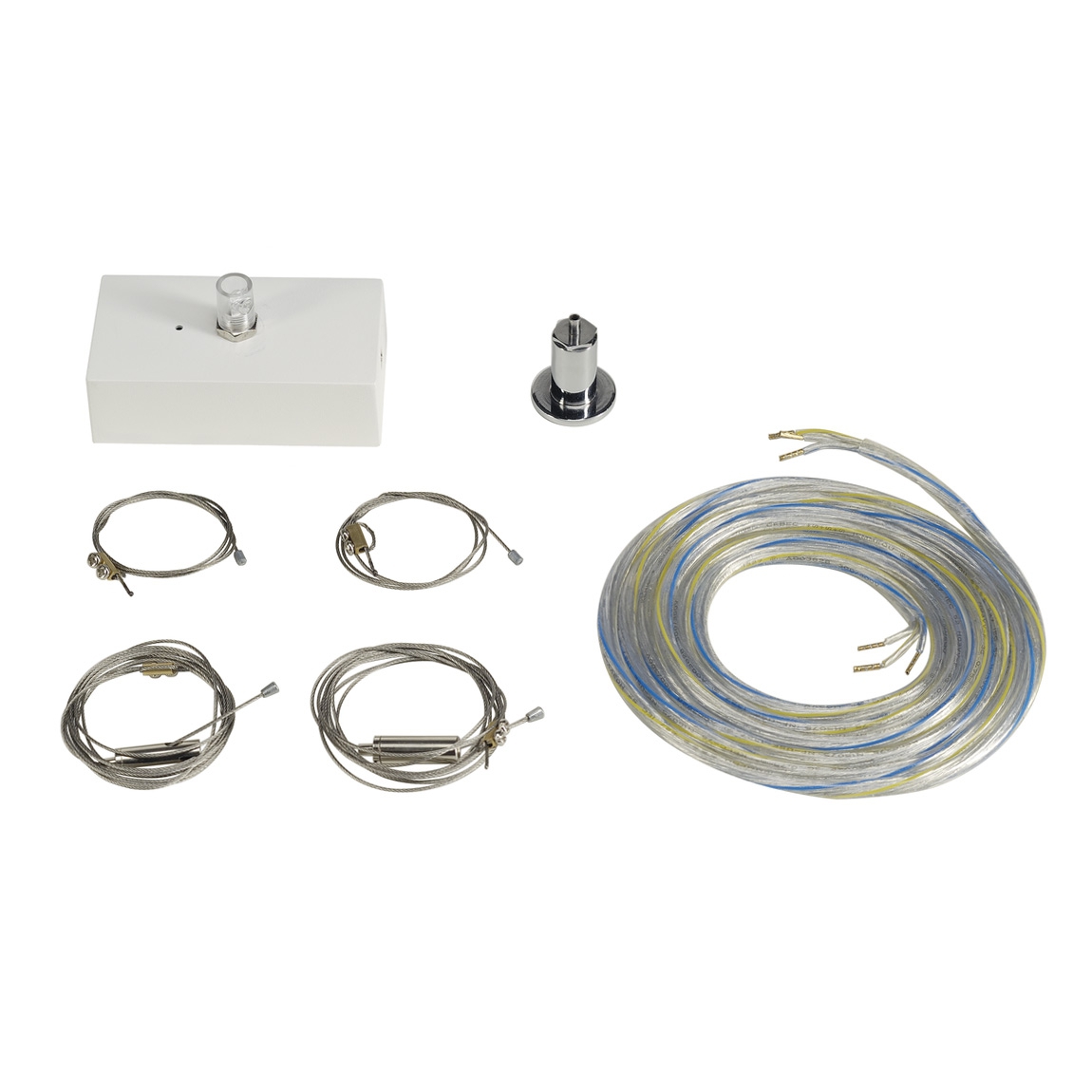 SLV 133831 MEDO 60 SQUARE T16, подвес 1.5м, белый