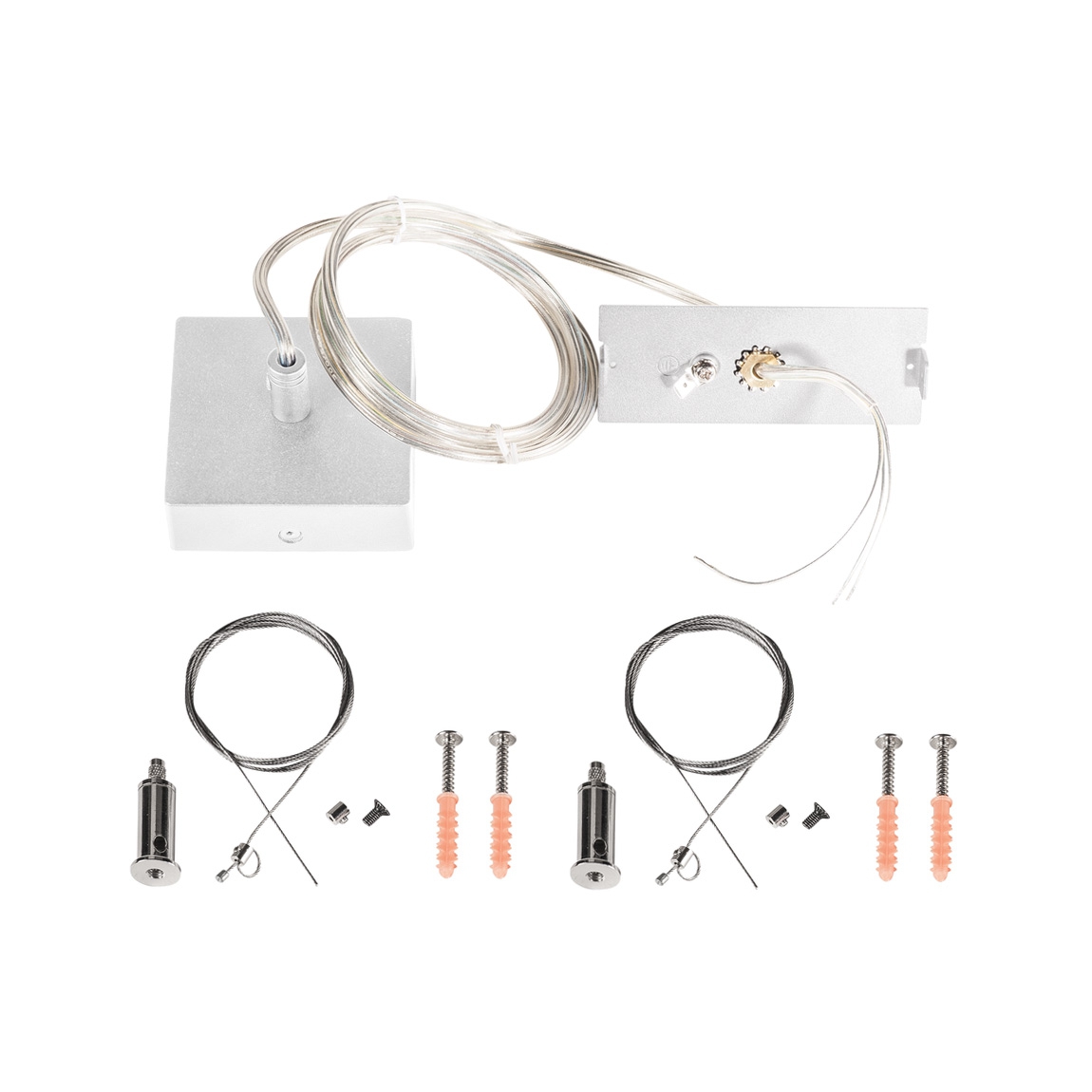 SLV 1001436 TEC KALU, комплект подвесов, 1.5 м, белый