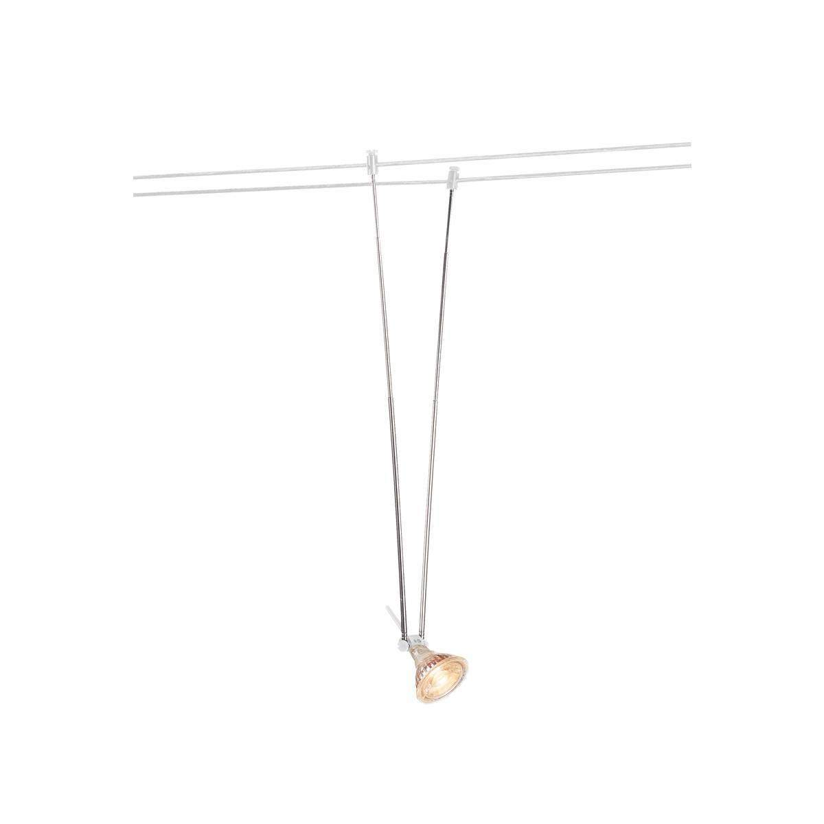 SLV 139081 TENSEO, TELESCOPE светильник 12В AC для лампы QR-C51 20Вт макс., белый