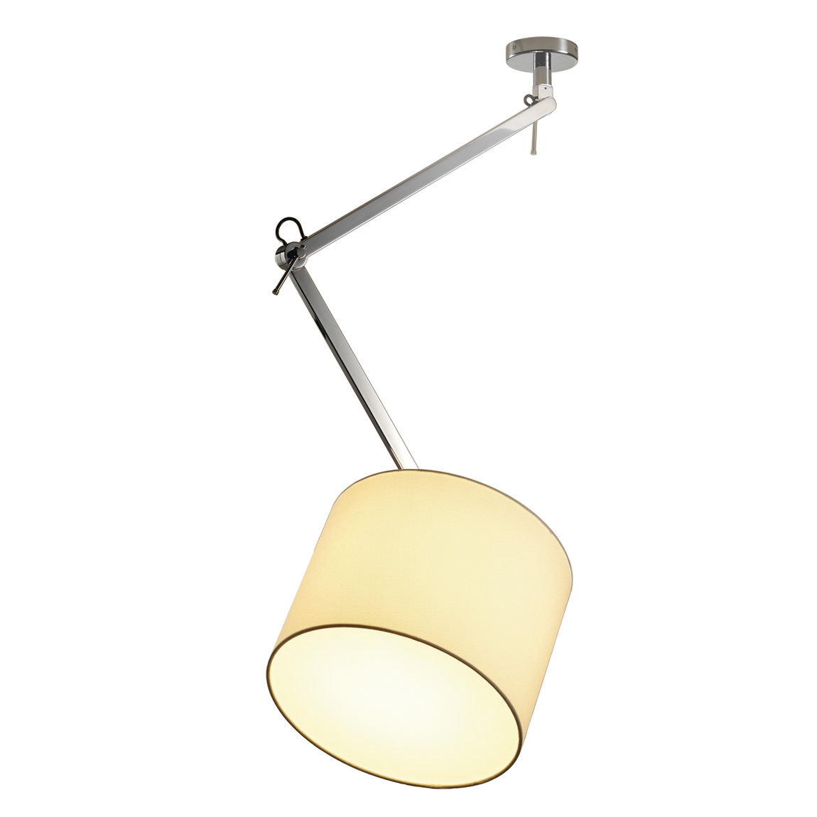 SLV 156001 TENORA CL-2 светильник потолочный для лампы E27 60Вт макс., хром/ белый