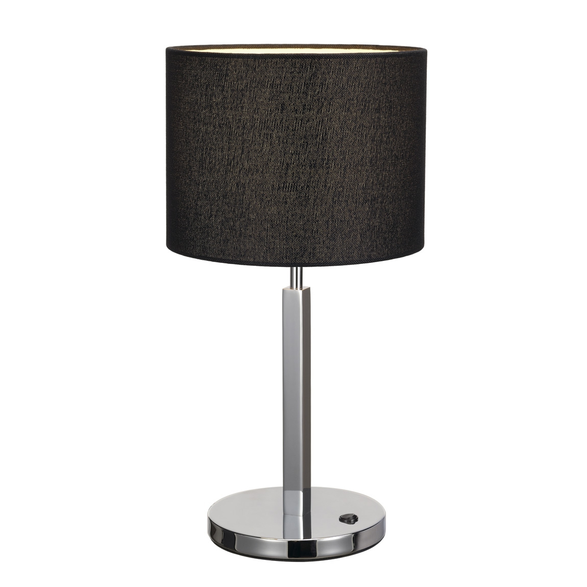 SLV 156040 TENORA TL-1 светильник настольный для лампы E27 60Вт макс., хром/ черный