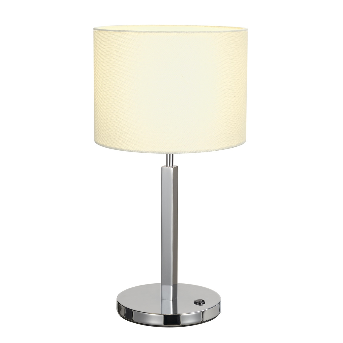 SLV 156041 TENORA TL-1 светильник настольный для лампы E27 60Вт макс., хром/ белый