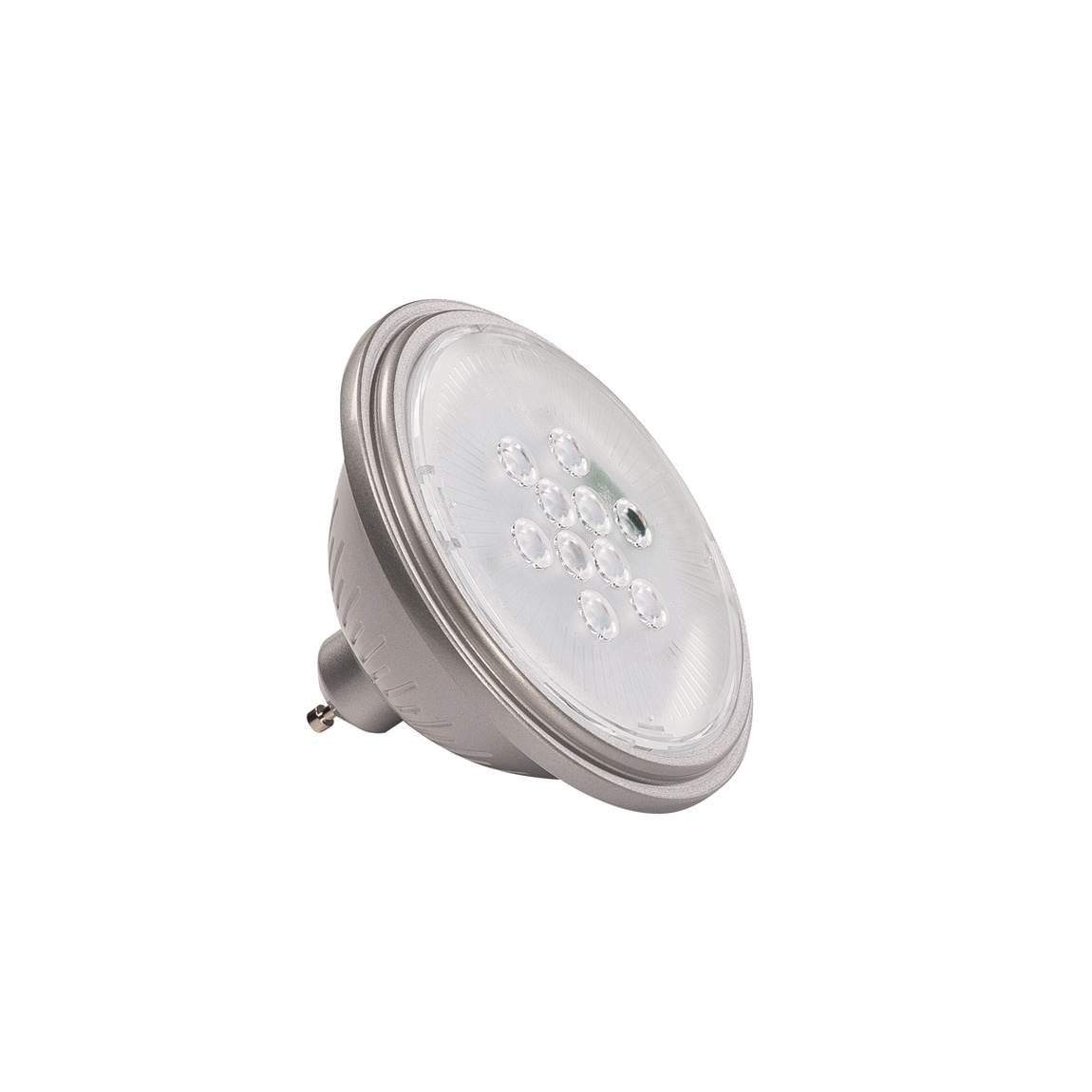SLV 1000752 SLV VALETO®, LED ES111 источник света, 9,5Вт, 25°, 2700K, 830лм, серебристый корпус