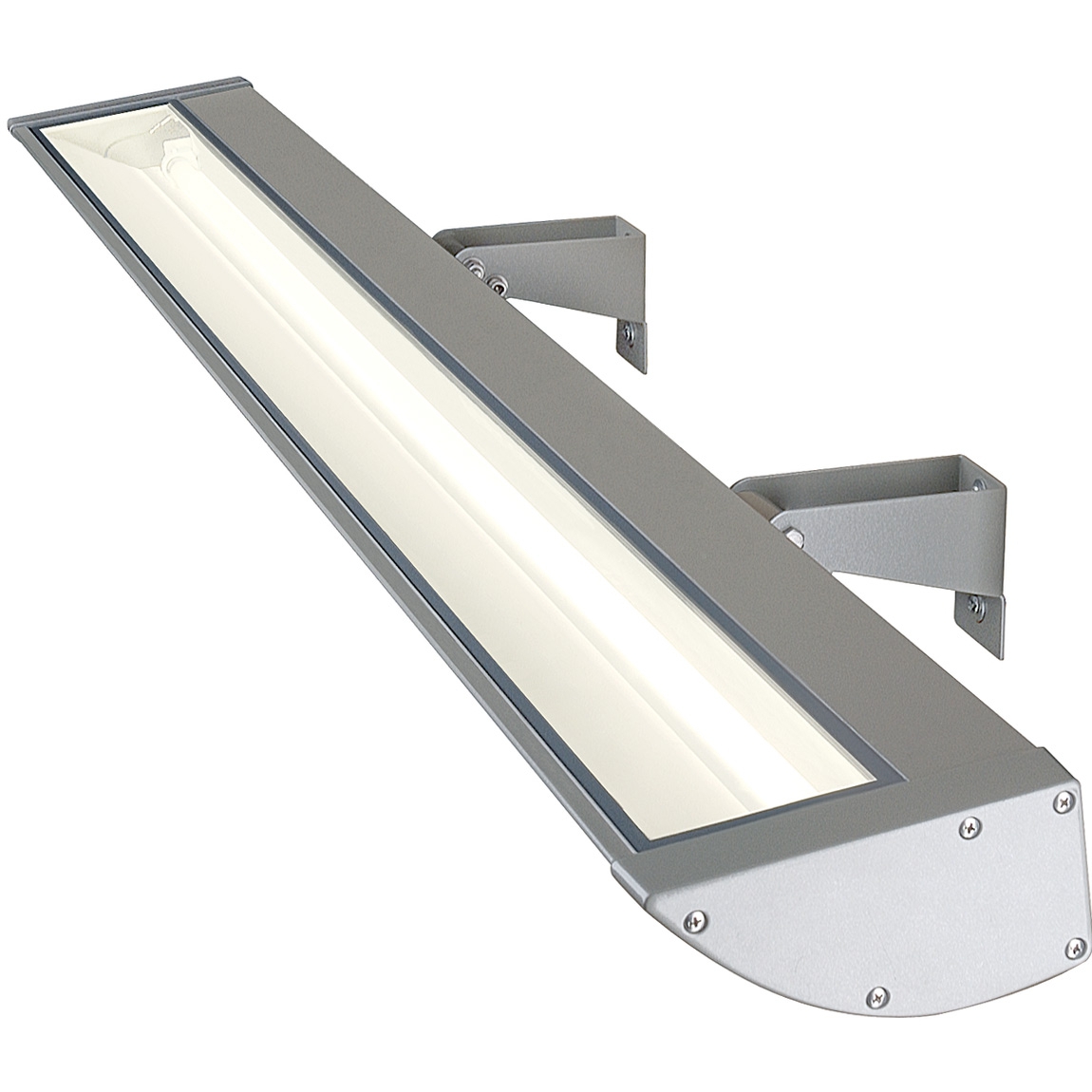 SLV 229394 VANO WING G5 светильник накладной IP65 с ЭПРА для лампы T16 G5 54Вт, серебристый