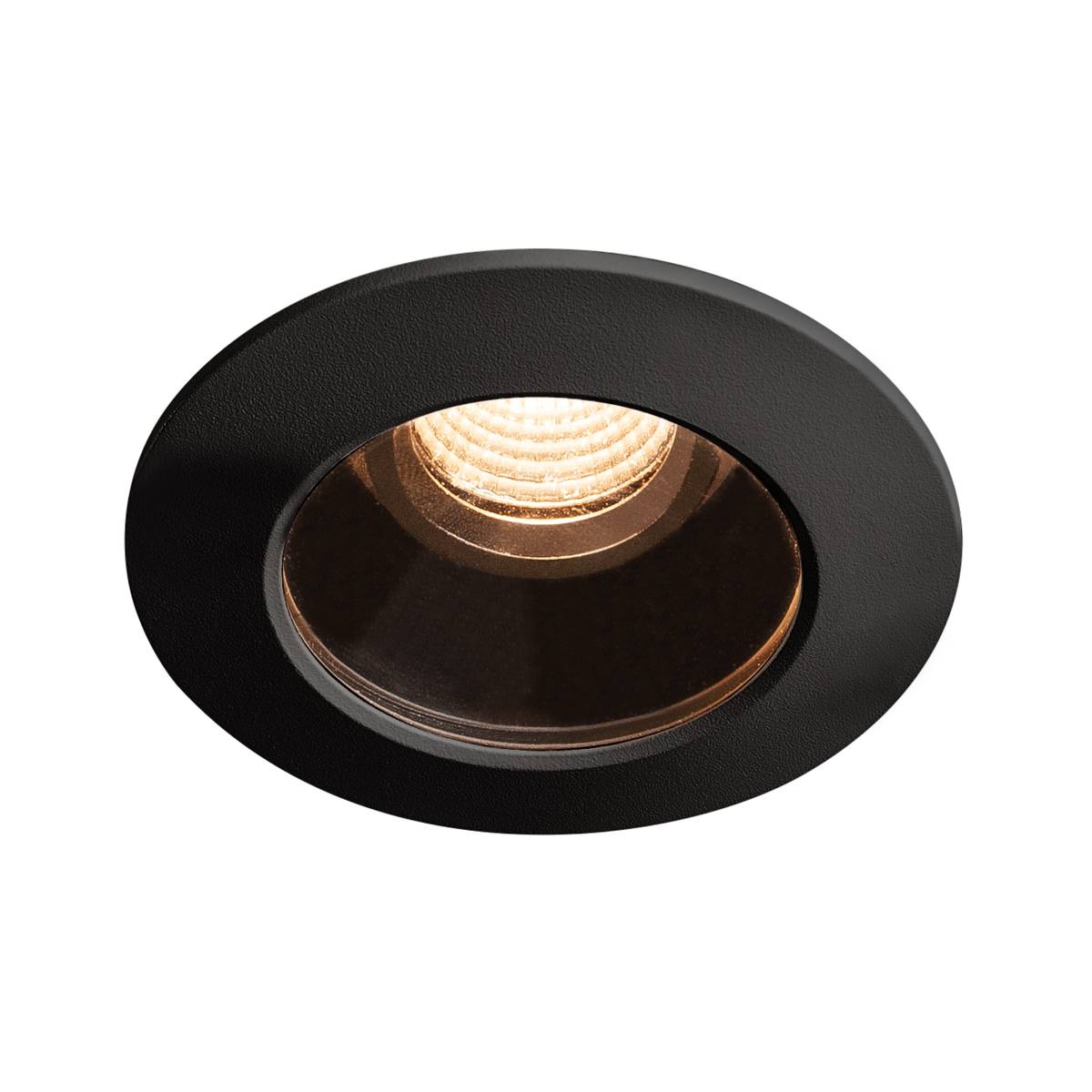 SLV 1001932 VARU LED светильник встраиваемый IP65 350мА 5Вт с LED 2700K, 400лм, 36°, черный