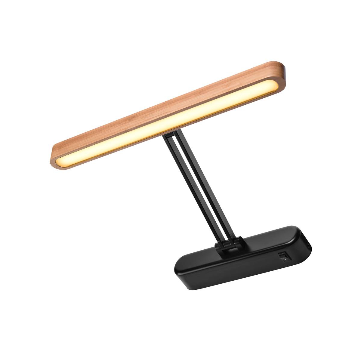 SLV 1002067 VINCELLI D DISPLAY WL светильник накладной 11Вт с LED 2700К, 500лм, черный / бамбук светлый